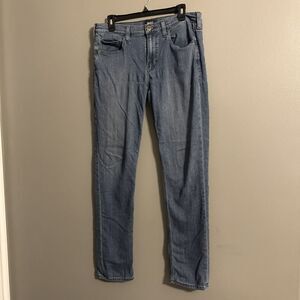 Paige Mens Jeans Lennox Slim Fit Blue Stretchy Denim Casual Travel Size 32